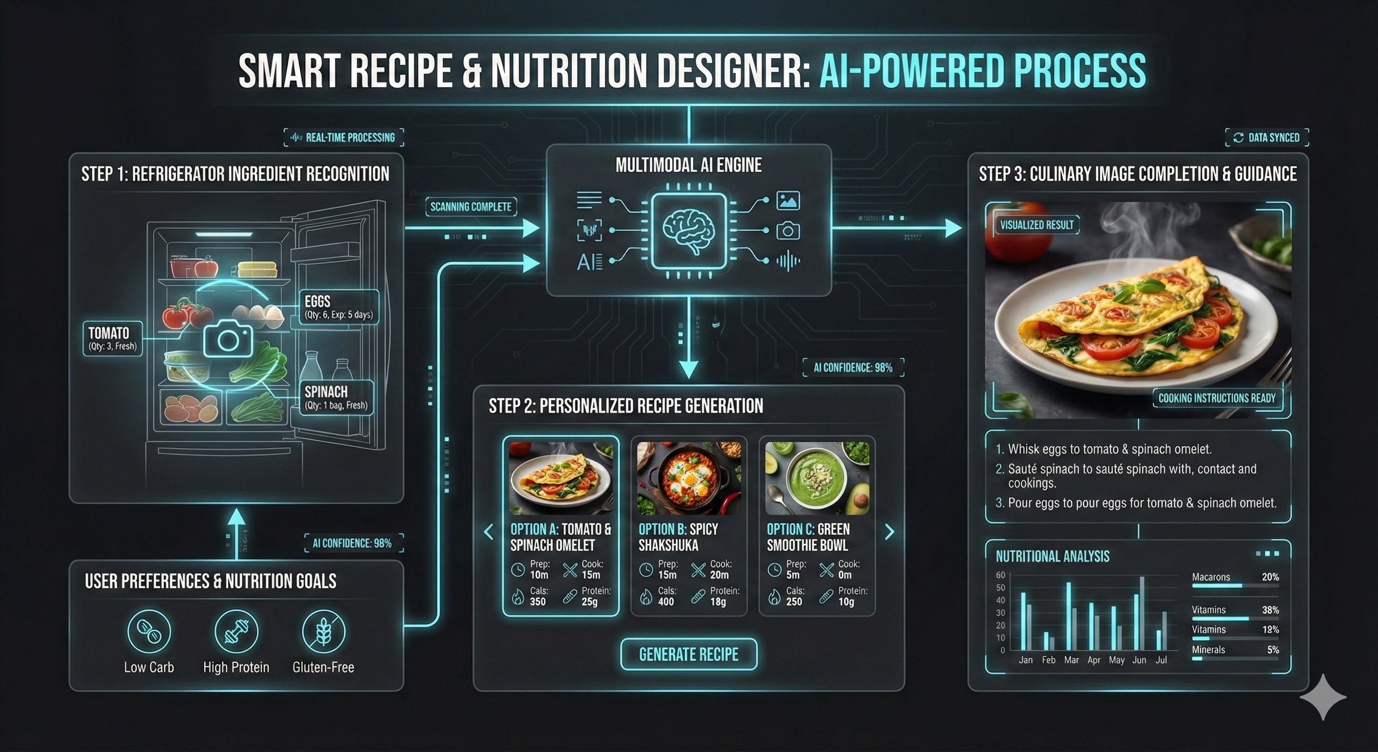 스마트 레시피 프로세스