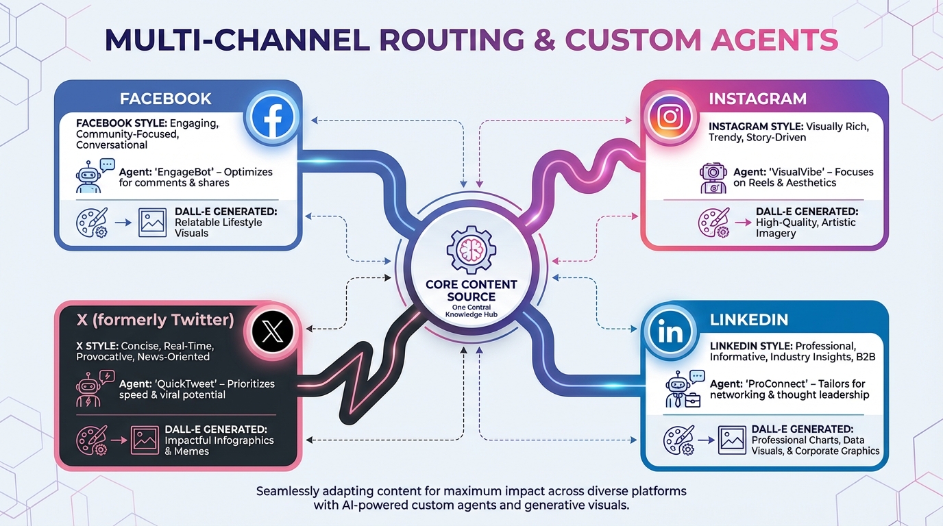 FB/IG/X/LinkedIn 아이콘 및 DALL-E