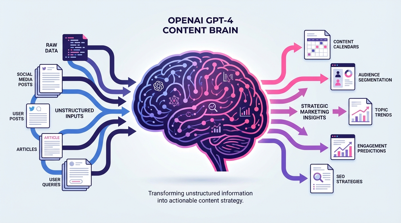OpenAI GPT-4 로고 및 분석 이미지